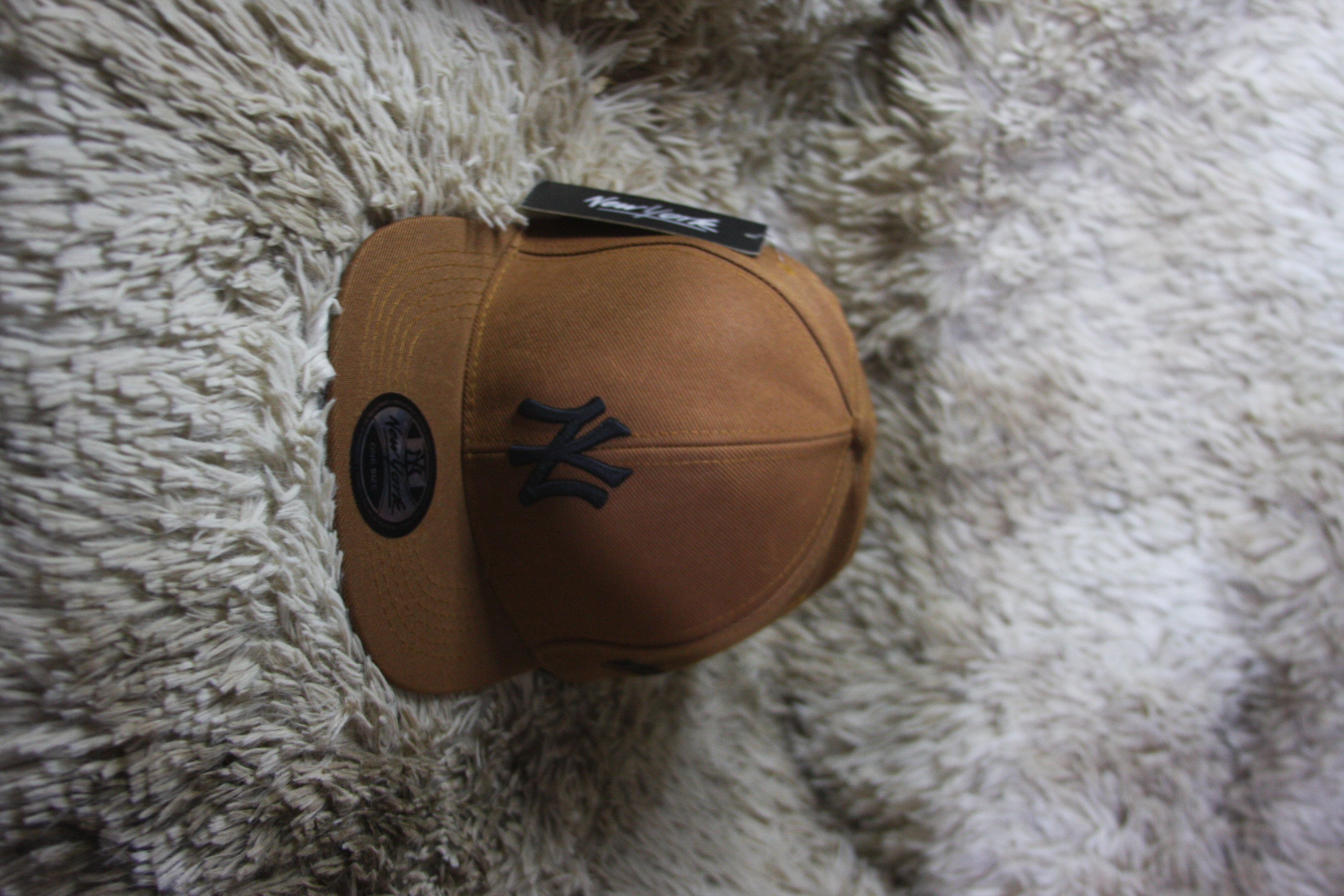 Gorra Yankees Marrón Camel – New York – One Size