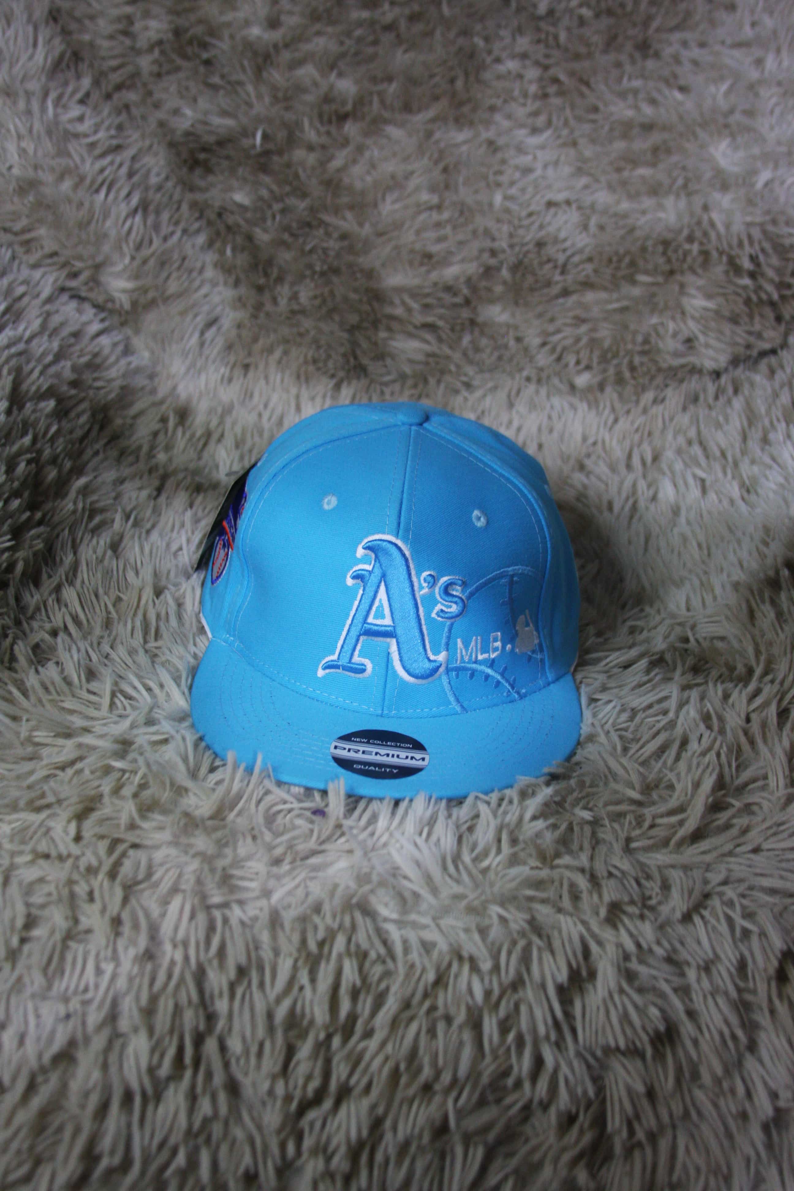 Gorra A’s Celeste MLB Edition - Cerrada